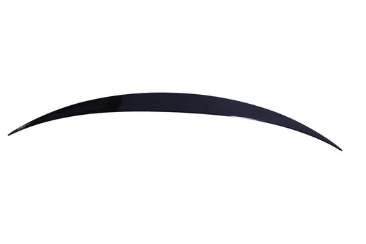 Trunk spoiler compatible with Mercedes C class W206 gloss black
