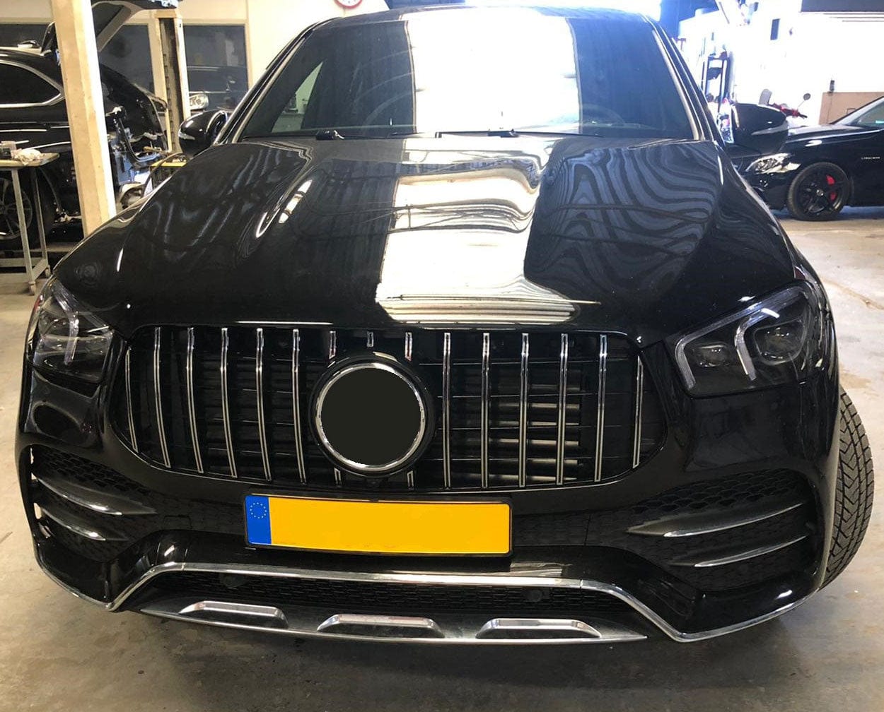 Grill compatibel met Mercedes-Benz GLE W167 SUV / GLE coupe C167 chrome 2020-2023