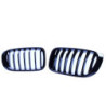 Grille reins compatible avec bmw x3 et x4 f25 f26 lci noir brillant single bars