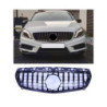 Grille avant compatible avec la classe A Mercedes-Benz W176 noire