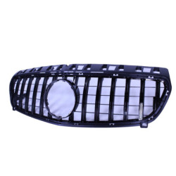 Grille avant compatible avec la classe A Mercedes-Benz W176 noire