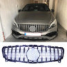 Front grill compatible with mercedes-benz w176 a-klasse facelift chrome