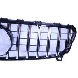 Front grill compatible with mercedes-benz w176 a-klasse facelift chrome