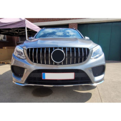 Grille compatible avec mercedes-benz gle w166 chrome