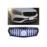 Calandre compatible avec mercedes-benz w117 cla-class facelift noir