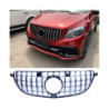 Grill compatible with mercedes-benz gle 63 amg (s) w166 c292 gle coupe black with chrome