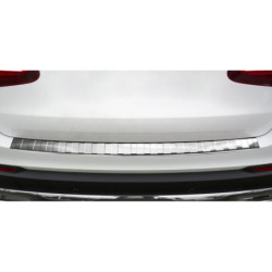 Bumper protector stainless steel compatible with mercedes-benz glc x253 suv