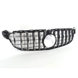 Grille compatible avec mercedes-benz c 63 amg (s) w205 avec caméra avant chrome