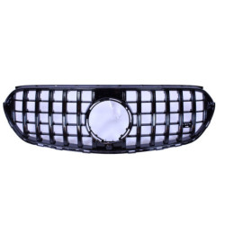 Grille compatible avec mercedes glc - glc coupe x254 c254 gloss black (2023+) non amg line