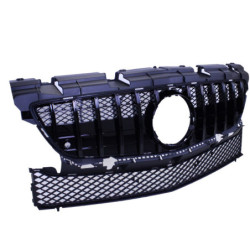 Grille compatibel met Mercedes-Benz SLK R172 (2011-2015) glanzend zwart