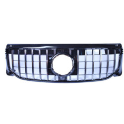 Grill compatible with mercedes-benz glb x247 (2019+) chrome