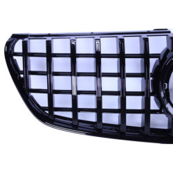 Grill compatible with mercedes-benz w447 v class facelift black