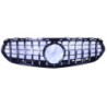 Grill compatible with mercedes c class w206 chrome