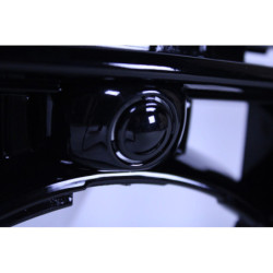 Grill compatible with Mercedes C class W206 glossy black non AMG line