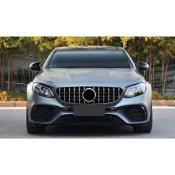 Grill kompatibel mit Mercedes E63 2017-2019 Chrom