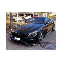 Grille compatible avec mercedes-benz s coupe 63/65 amg 2015-2017 noir c217