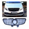 Grille noire brillante compatible avec mercedes-benz v class 2020