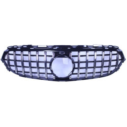 Grill compatible with mercedes e w213 s213 facelift without amg line package chrome front camera