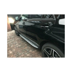 Side steps running boards compatible with mercedes-benz w166 ml gle