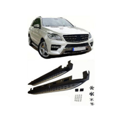 Side steps running boards compatible with mercedes-benz w166 ml gle