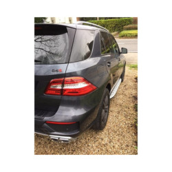 Side steps running boards compatible with mercedes-benz w166 ml gle