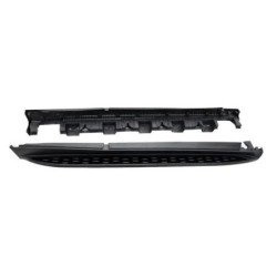 Running boards compatible with mercedes-benz gle coupe c292 black