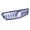 Front grill compatible with mercedes-benz w176 a-klasse facelift chrome