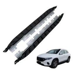 Running boards compatible with mercedes-benz eqa h243 black