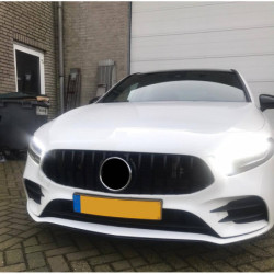 Grill compatibel met mercedes-benz a-klasse w177 zwart