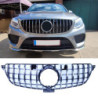 Grill compatible with mercedes-benz gle w166 chrome