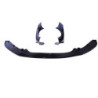 Front lip compatible with BMW 1 series F20 F21 glossy black