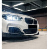 Front lip compatible with BMW 1 series F20 F21 glossy black