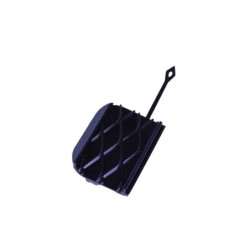 Diffuser with exhaust tips glossy black for Mercedes E coupe convertible W207 C207 Facelift