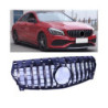 Grill compatible with mercedes-benz w117 cla-class facelift chrome