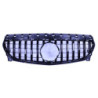 Grille compatibel met mercedes-benz w117 cla-klasse facelift zwart