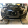 Grill kompatibel med mercedes-benz c-klasse w205 facelift sort med krom