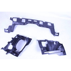 (PART) Difusor trasero compatible con Mercedes GLE coupé C167 glanzend zwart