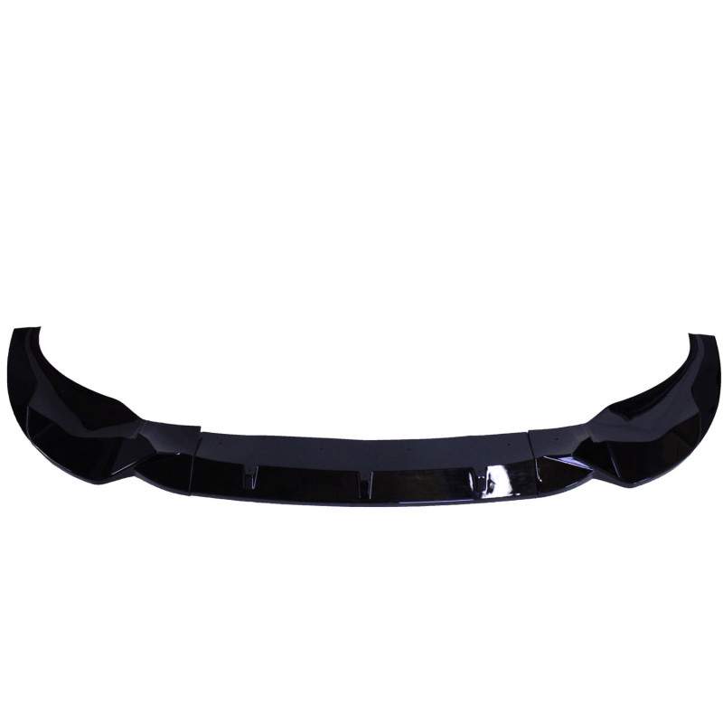 Frontlip compatibel met BMW X3 G01 en X4 G02 glanzend zwart