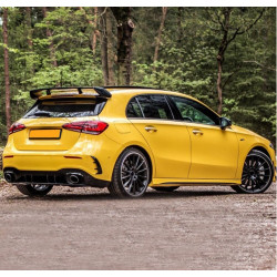 Dakspoiler glanzend zwart kompatible met Mercedes A klasse W177