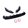 Front lip compatible with BMW 2 series G42 2-door glossy black