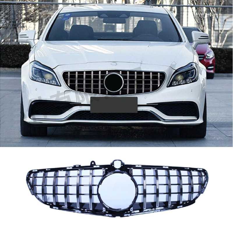 Grill compatible with mercedes-benz cls 63 amg w218 facelift chrome