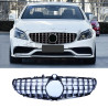 Calandre compatible avec mercedes-benz cls 63 amg w218 facelift chrome