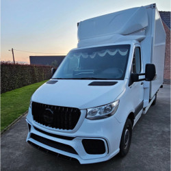 Εμπρός προφυλακτήρας Mercedes-Benz Sprinter W907 2019+ με μαύρη γρίλια για προβολείς ομίχλης (16)