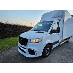 Εμπρός προφυλακτήρας Mercedes-Benz Sprinter W907 2019+ με μαύρη γρίλια για προβολείς ομίχλης (18)