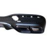 Difusor trasero compatible con las puntas de escape negras del Mercedes GLE W166