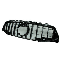 Grille compatible avec Mercedes-Benz W118 classe CLA noir brillant avec caméra frontale