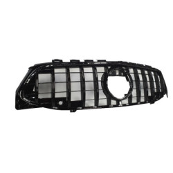 Grill compatible with mercedes-benz w118 cla-class glossy black