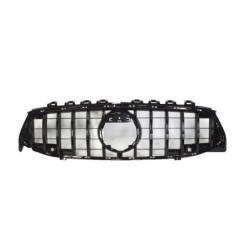 Grill compatible with mercedes-benz w118 cla-class glossy black