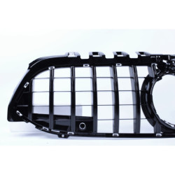 Grille pour Mercedes classe A W177 noir avec caméra Panamericana look