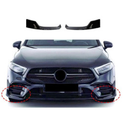 Frontsplitter kompatibel med Mercedes-Benz W177 blank sort